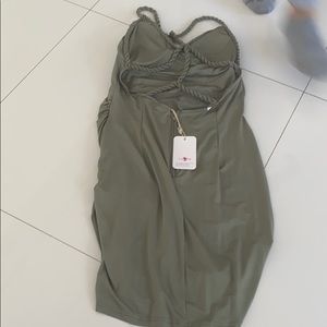 Latiste olive green dress